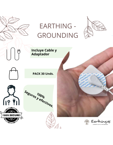 Parches Earthing: Reduce Estrés, Mejora el Sueño y Alivia el Dolor |Grounding |