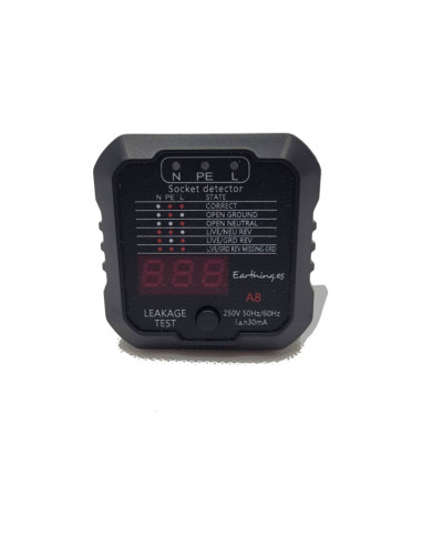 Earthing Comprobador de toma tierra