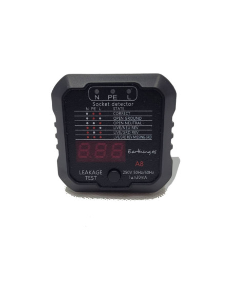 Earthing Comprobador de toma tierra