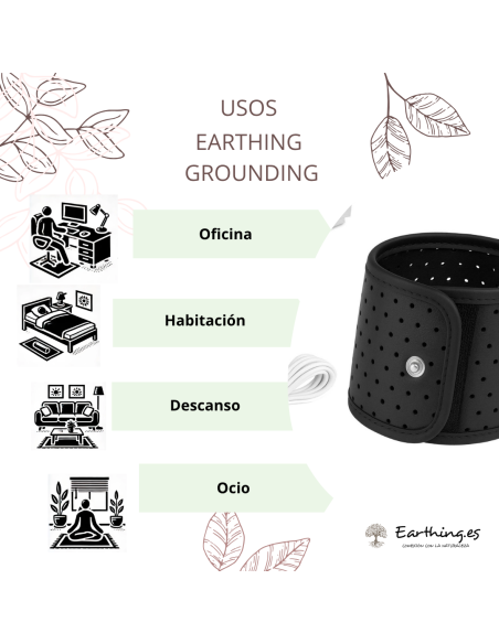 Kit Bracelet Earthing | Connexion à la Terre pour le Bien-être