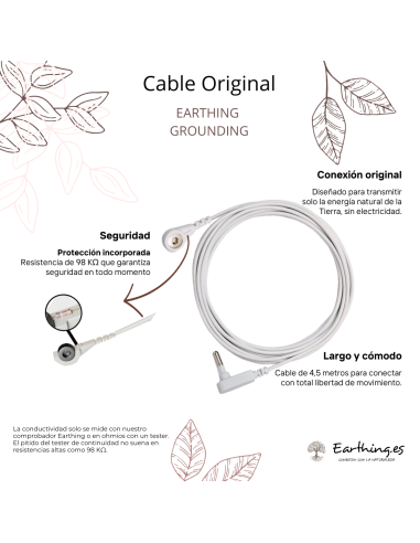 Adaptateur et Câble Earthing/Grounding EU – Connexion à la Terre Sécurisée pour Vos Appareils