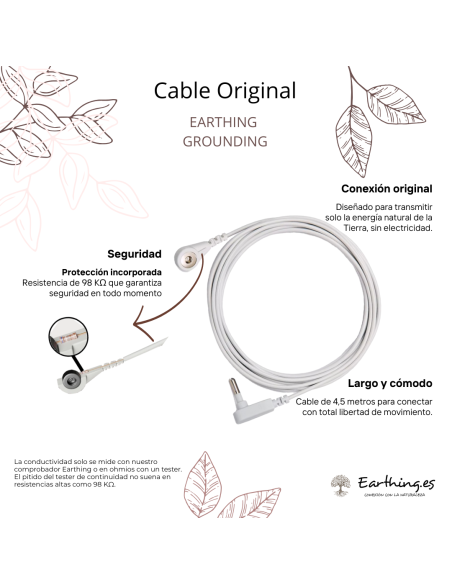 Adaptateur et Câble Earthing/Grounding EU – Connexion à la Terre Sécurisée pour Vos Appareils